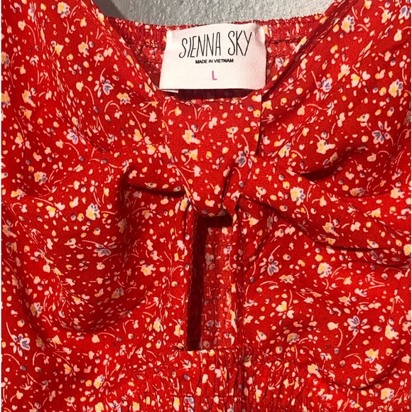 NWT Sienna Sky Puff Sleeve Off The Shoulder/Spaghetti Straps Blouse With Ruching - Picture 6 of 9